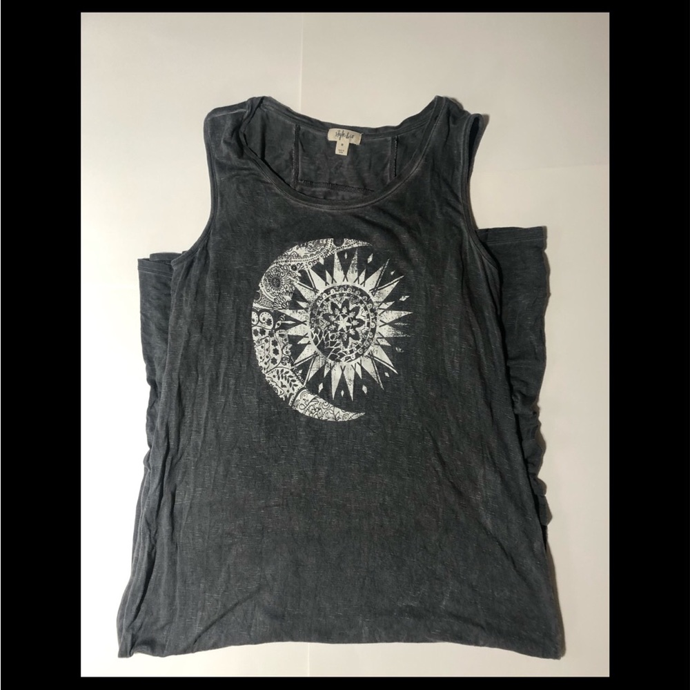 4-Style&Co grey tank dress